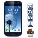 MP70 i9300 Android 4.0 SmartPhone WVGA Dual SIM 1GHz (Royal Blue)