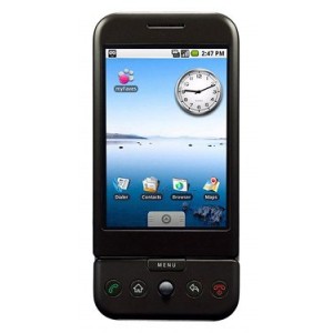 HTC Dream Google G1 Android GPS desbloqueado 3.2 MP + cartão de 1GB